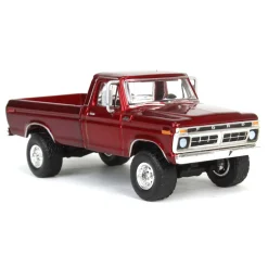 1/64 Lifted 1977 Ford F-250, Red, Midwest Diecast Exclusive