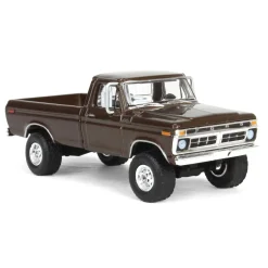 1/64 Lifted 1977 Ford F-250, Rootbeer, Midwest Diecast Exclusive
