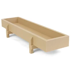 1/16 Light Wooden Feed Bunk, 3D Printed