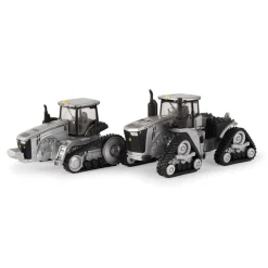 1/64 Limited Edition 100 Years Silver and Black John Deere 9470RX and 8370RT Two Piece Set