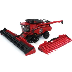 1/64 Limited Edition Case IH Track Combine with Corn & Grain Heads, 175th Anniversary, 2017 Farm Show