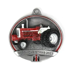 2023 Limited Edition IH Farmall 1206 Christmas Ornament, 5th in Outback Toys Series