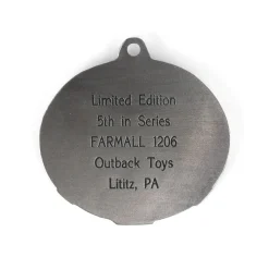2023 Limited Edition IH Farmall 1206 Christmas Ornament, 5th in Outback Toys Series