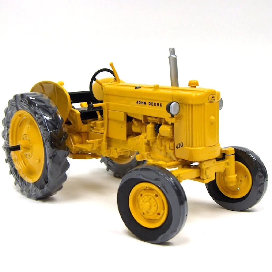 1/16 Limited Edition John Deere 420 Industrial Yellow, 2011 Two Cylinder Expo XXI