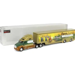 1/64 Limited Edition Kenworth T2000 with Farm Journal Featherlite Trailer Collector's Bank