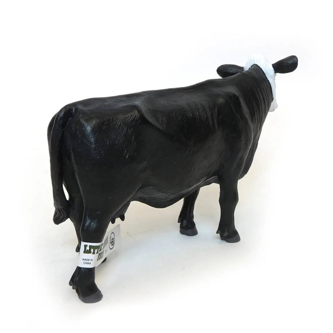 1/16 Little Buster Toys Black Cow with White Face