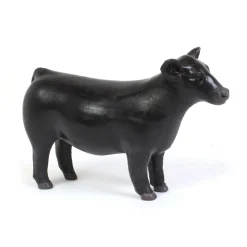 1/16 Little Buster Toys Black Show Steer