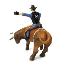 1/16 Little Buster Toys Bucking Bull & Rider