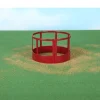 1/16 Little Buster Toys Red Round Bale Hay Feeder