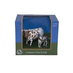 1/20 Longhorn Cow & Calf by Big Country Toys