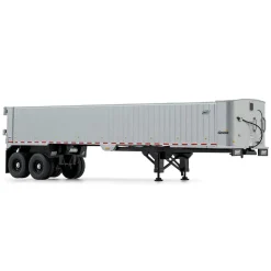 1/50 Mack Granite MP Day Cab, Black, Silver, East Genesis End Dump Trailer by First Gear