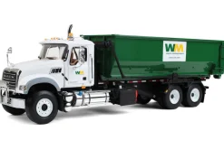 1/34 Mack Granite Waste Management Truck with Green Roll off Container