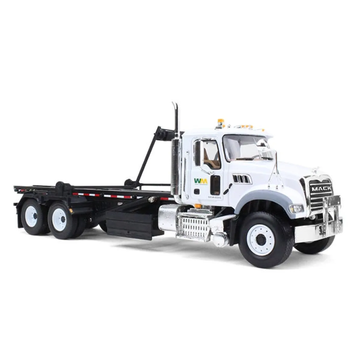 1/34 Mack Granite Waste Management Truck with Green Roll off Container