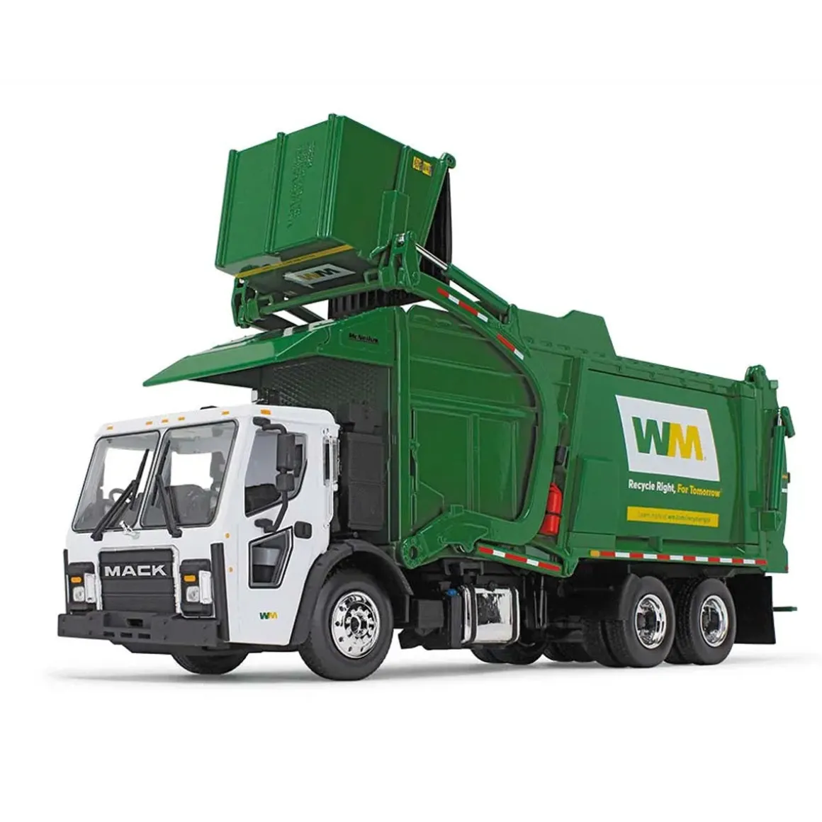 1/34 Mack LR w/ McNeilus Meridian Front Loader & Dumpster, Waste Management