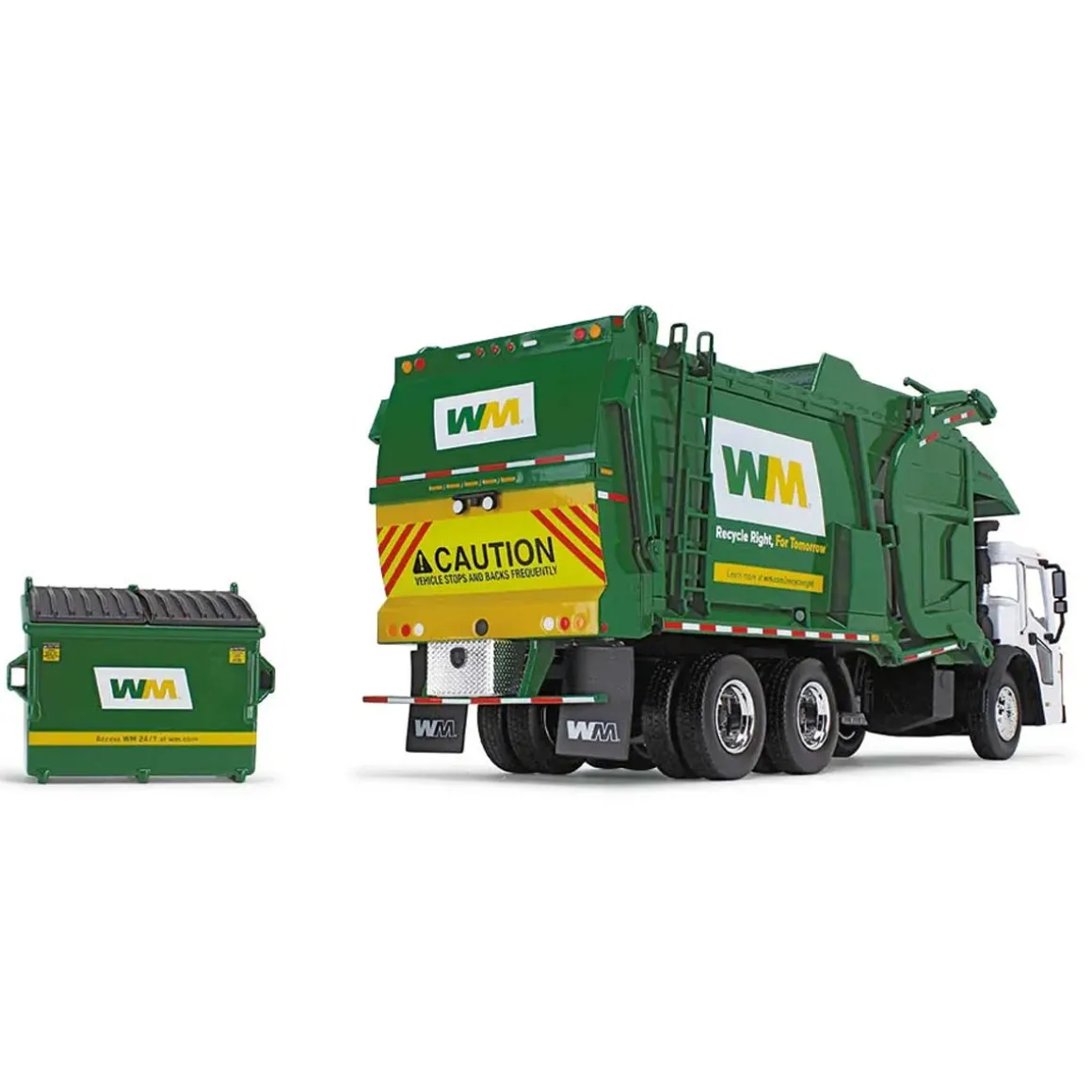 1/34 Mack LR w/ McNeilus Meridian Front Loader & Dumpster, Waste Management