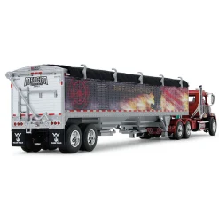 1/64 Mack Pinnacle w/ Wilson Pacesetter Grain Trailer, Mercier Transport - Our Fallen Heroes, DCP by First Gear