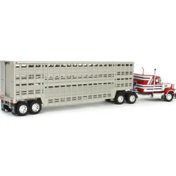 1/64 Mack Super-Liner with 45ft Wilson Vintage Livestock Trailer, DCP by First Gear