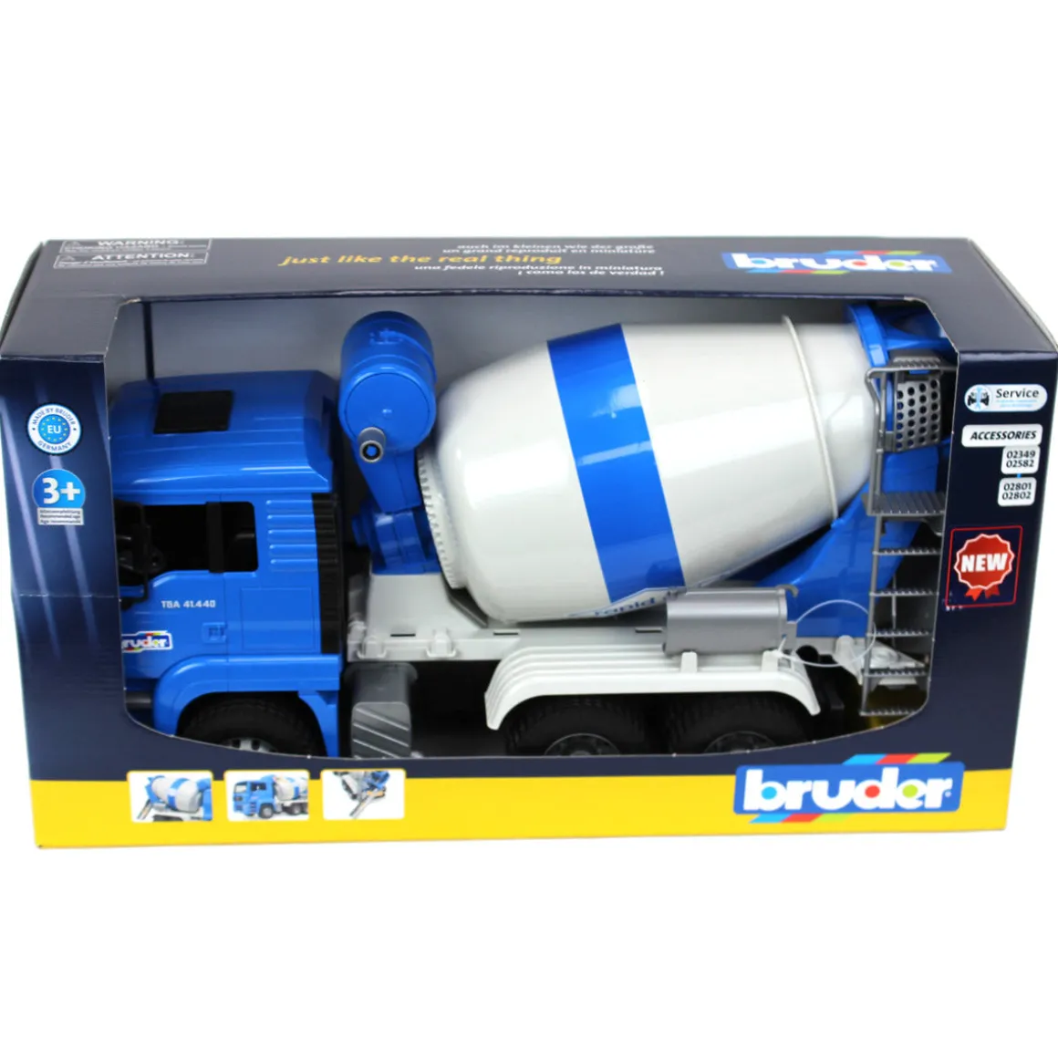 1/16 Man TGA Cement Mixer Truck by Bruder