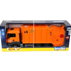 1/16 MAN TGS Orange Garbage Truck by Bruder