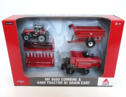 1/64 Massey 8680 Combine and 8480 Set