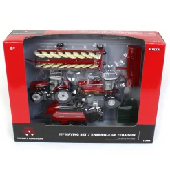 1/64 Massey Ferguson 4 Piece Haying Set