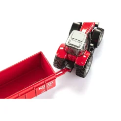 1/87 Massey Ferguson 8480 Tractor with Krampe Dump Trailer