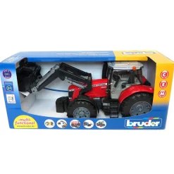 1/16 Massey Ferguson 7624 Tractor with Front End Loader, Bucket and Grapple