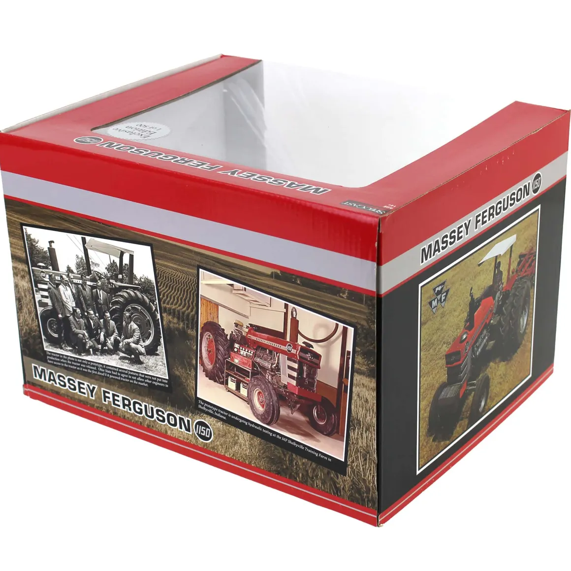 1/16 Massey Ferguson 1150 with Firestone Tires, ROPS & Chrome Stack