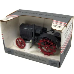 1/16 McCormick Deering W30 Gray Tractor with Steel Wheels