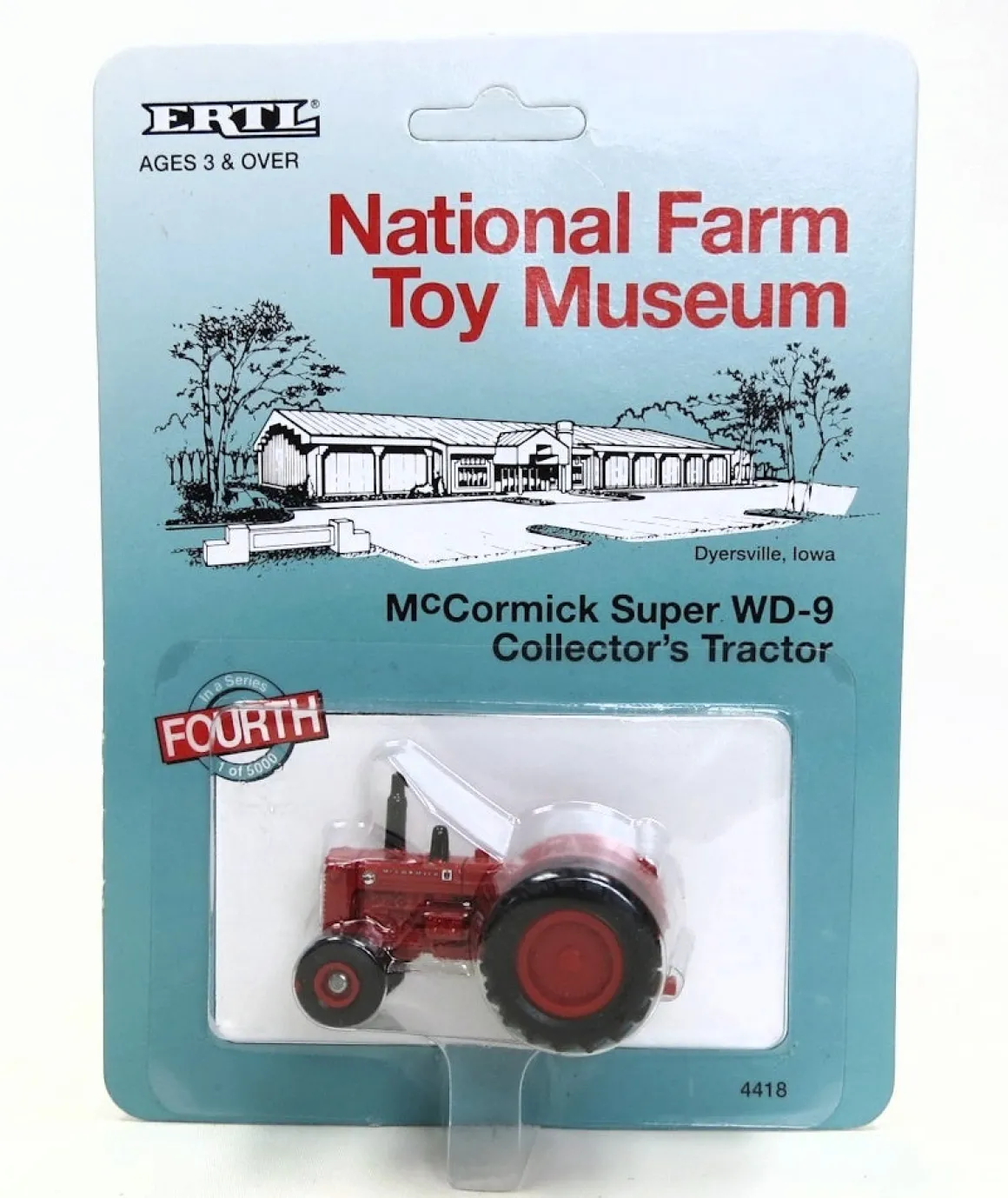 1/64 McCormick Super WD-9, National Farm Toy Museum, 4th in Series