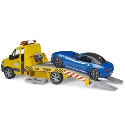 1/16 Mercedes-Benz Sprinter Autotransporter with Roadster by Bruder