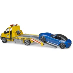1/16 Mercedes-Benz Sprinter Autotransporter with Roadster by Bruder