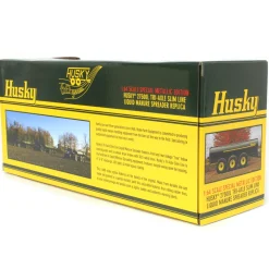 1/64 Metallic Green Husky 27500L Tri-axle Slim Line Liquid Manure Spreader by First Gear