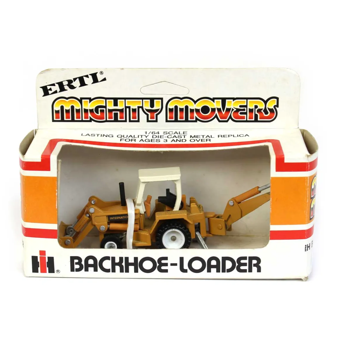 1/64 Mighty Movers International Backhoe Loader