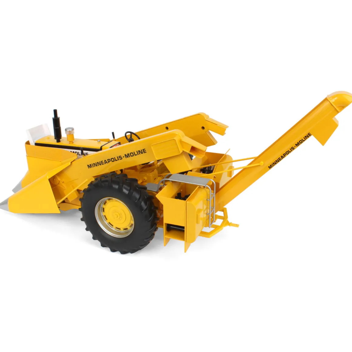 1/16 Minneapolis Moline G940 with H210 2 Row Picker, 2023 Half Century of Progress Show, 1 of 1250