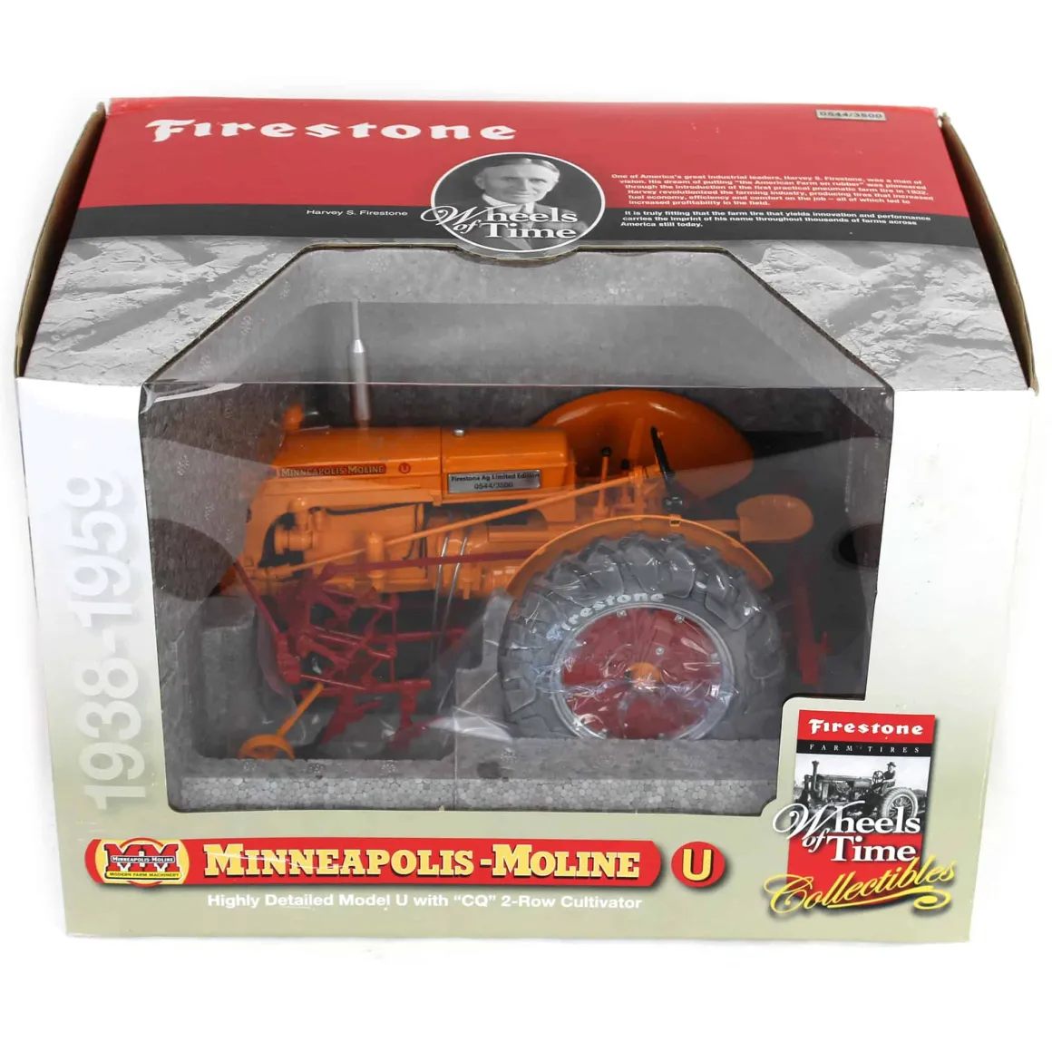 1/16 Minneapolis-Moline U Narrow with Cultivator, 2011 Firestone Series, 1 of 5,000
