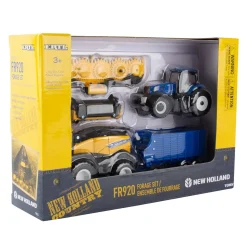 1/64 New Holland 3 Piece Forage Harvester Set