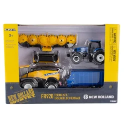 1/64 New Holland 3 Piece Forage Harvester Set