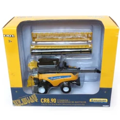 1/64 New Holland CR8.90 Combine with 2 Headers