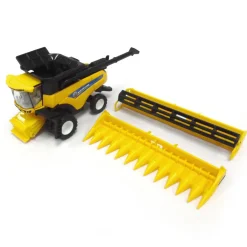 1/64 New Holland CR8.90 Combine with 2 Headers