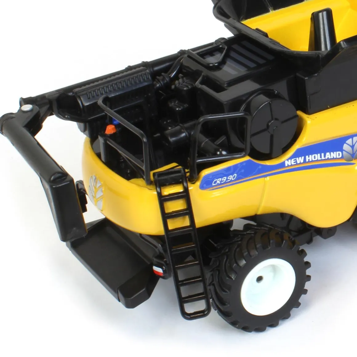 1/64 New Holland CR9.90 Combine w/ Folding Corn Head & Draper Head, 45th Anniv, ERTL Prestige Collection