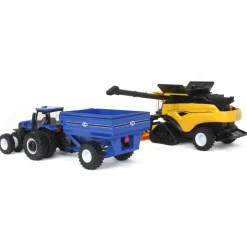 1/64 New Holland CR8.90 SmartTrax Combine Set by ERTL
