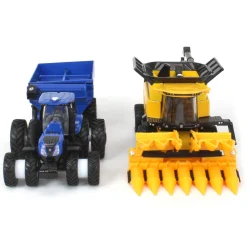 1/64 New Holland CR8.90 SmartTrax Combine Set by ERTL