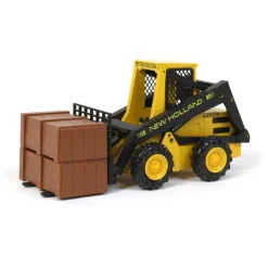 1/25 New Holland L-555 Super Boom Skid Loader with Cargo by NZG