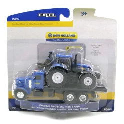 1/64 New Holland Peterbilt 367 Straight Truck with T7030 Tractor