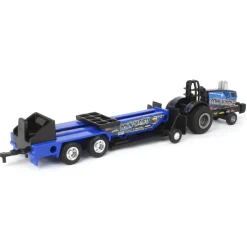 1/64 New Holland "Down 'N Dirty" Pulling Tractor with Sled