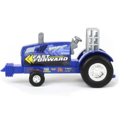 1/64 New Holland "Fast Forward" Pulling Tractor with Sled