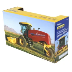 1/64 New Holland Speedrower 220 PLUS Self-Propelled Windrower w/ Both Heads, 2022 Farm Show