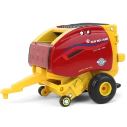 1/64 New Holland T6.180 w/ Roll-Belt 560 Round Baler & 6 Bales, 50 Years Round Baling, 2024 Farm Show