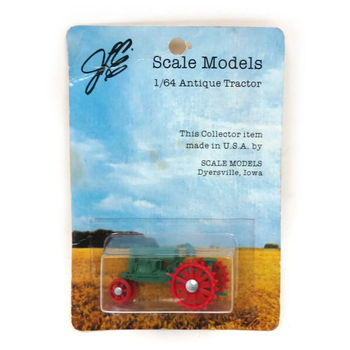1/64 Oliver 80 Narrow Front on Steel Wheels (plastic) by Scale Models